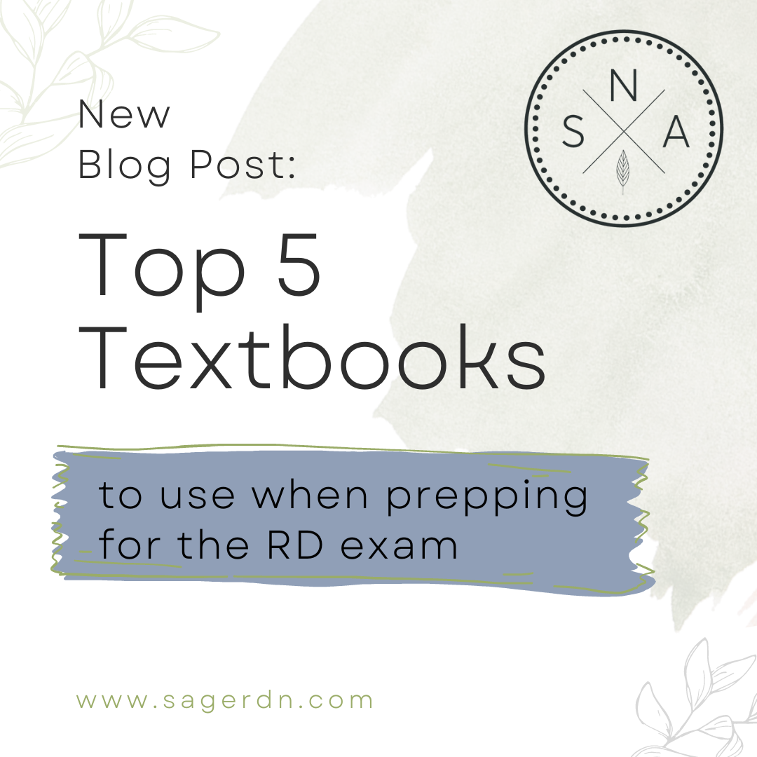 top 5 books for rd exam prep